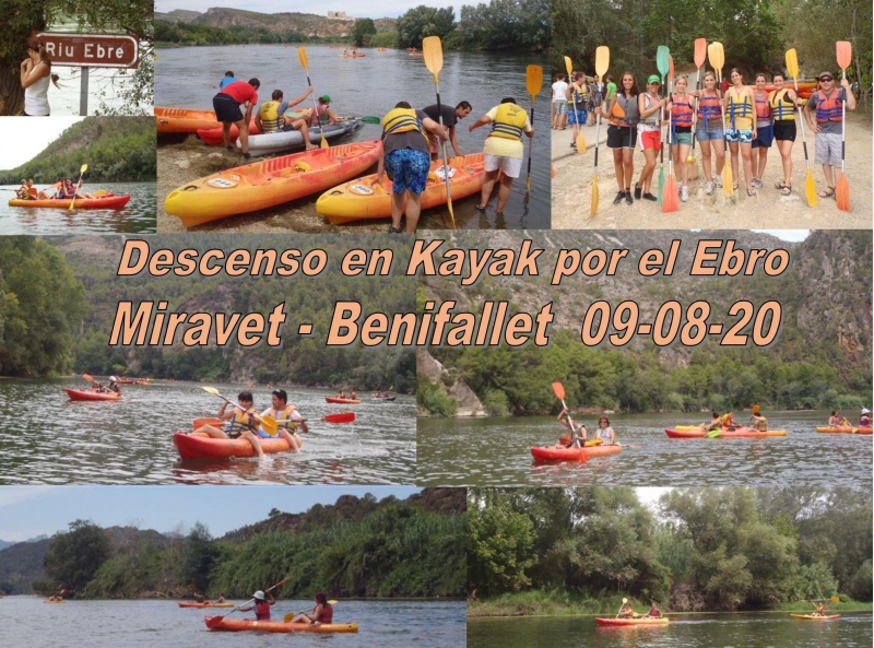 "JORNADA DESCENSO EN KAYAK POR EL EBRO"