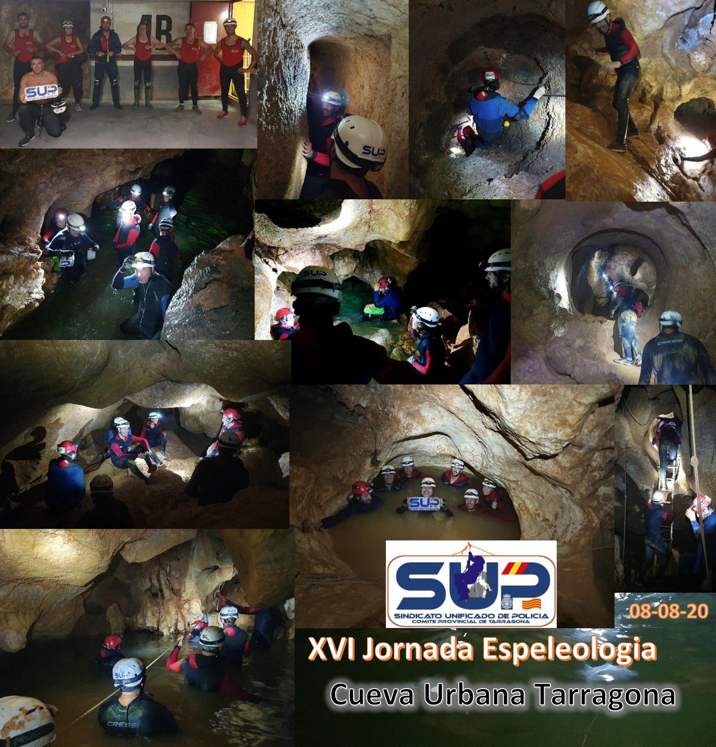 ESPELEOLOGIA - BAJADA A LA CUEVA URBANA DE TARRAGONA
