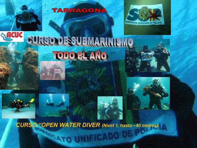 CURSOS DE SUBMARINISMO