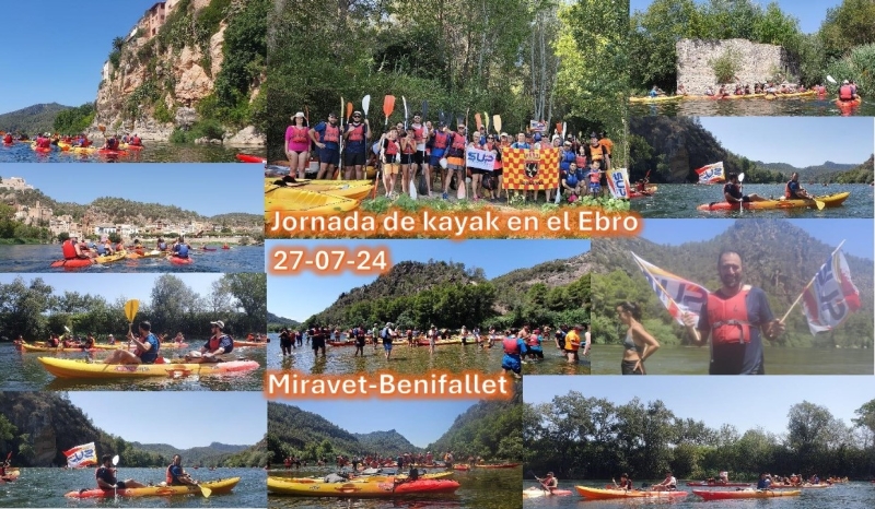 JORNADA DE KAYAK POR EL EBRO 