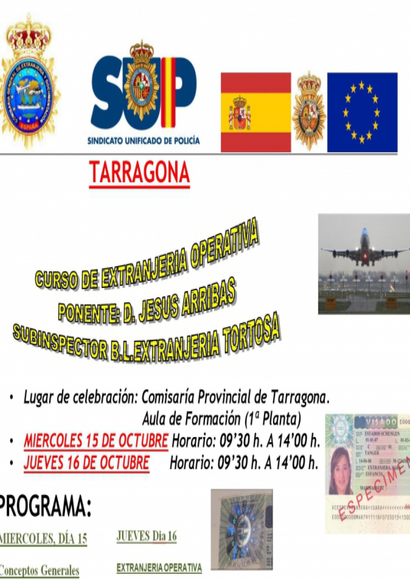 I Curso de Extranjería Operativa