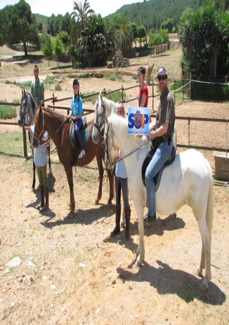 Jornada a Caballo entre animales
