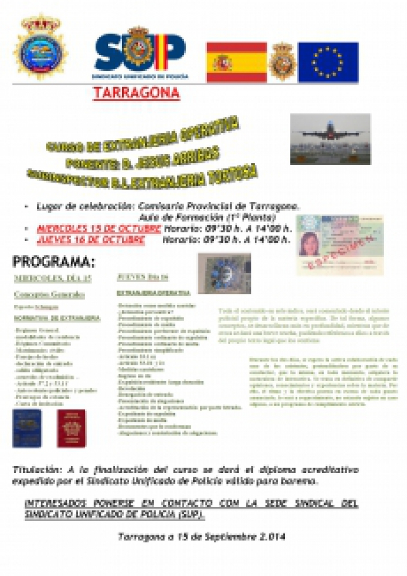 IV Curso de Extranjería Operativa