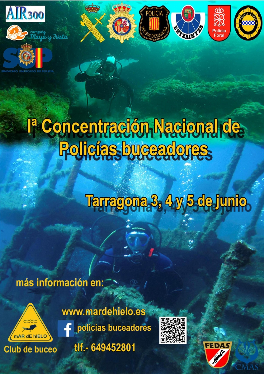 I CONCENTRACION NACIONAL DE POLICIAS BUCEADORES