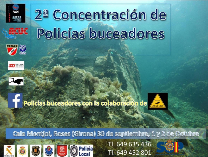 II CONCENTRACION DE POLICIAS BUCEADORES