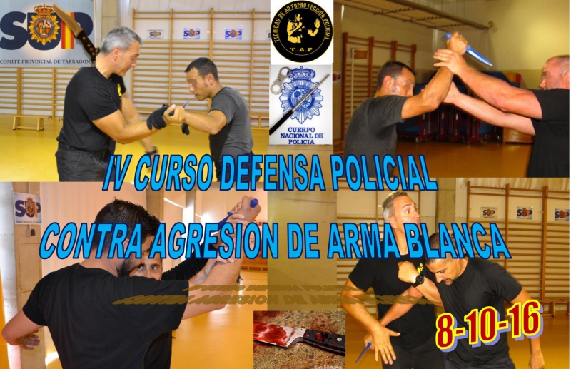 IV CURSO DEFENSA CONTRA ARMA BLANCA