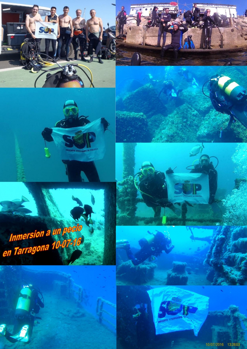 INMERSION SUBMARINA AL BARCO DRAGONERA