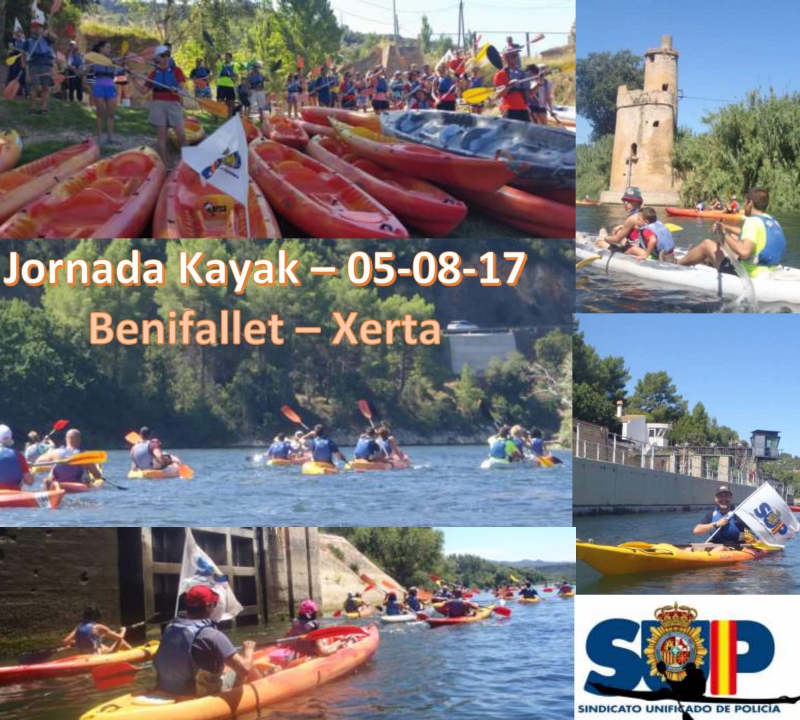 Jornada de Kayak por el Ebro   Benifallet-Xerta por la esclusa