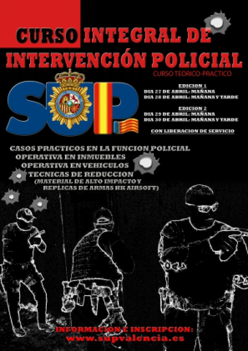CURSO INTEGRAL INTERVENCION POLICIAL
