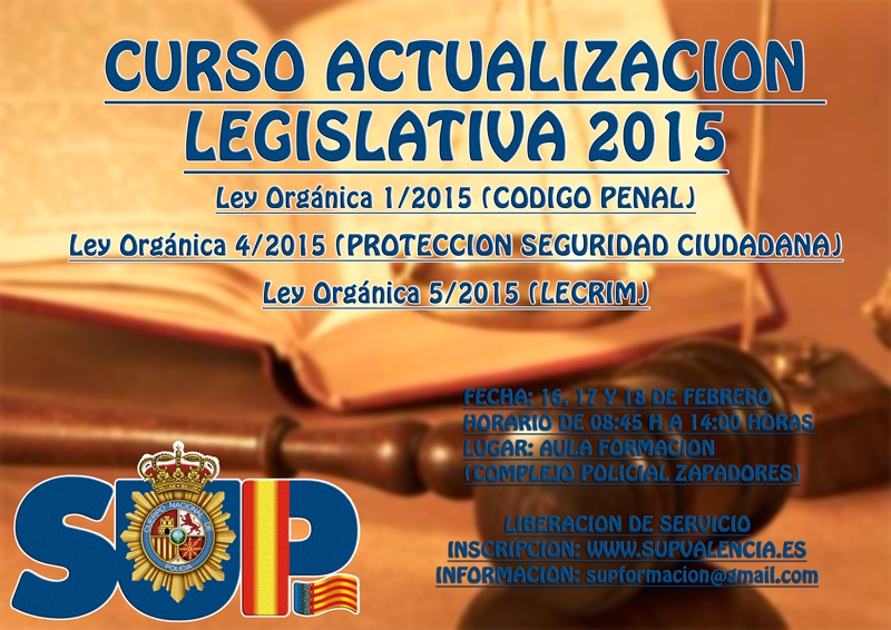 CURSO ACTUALIZACION LEGISLATIVA