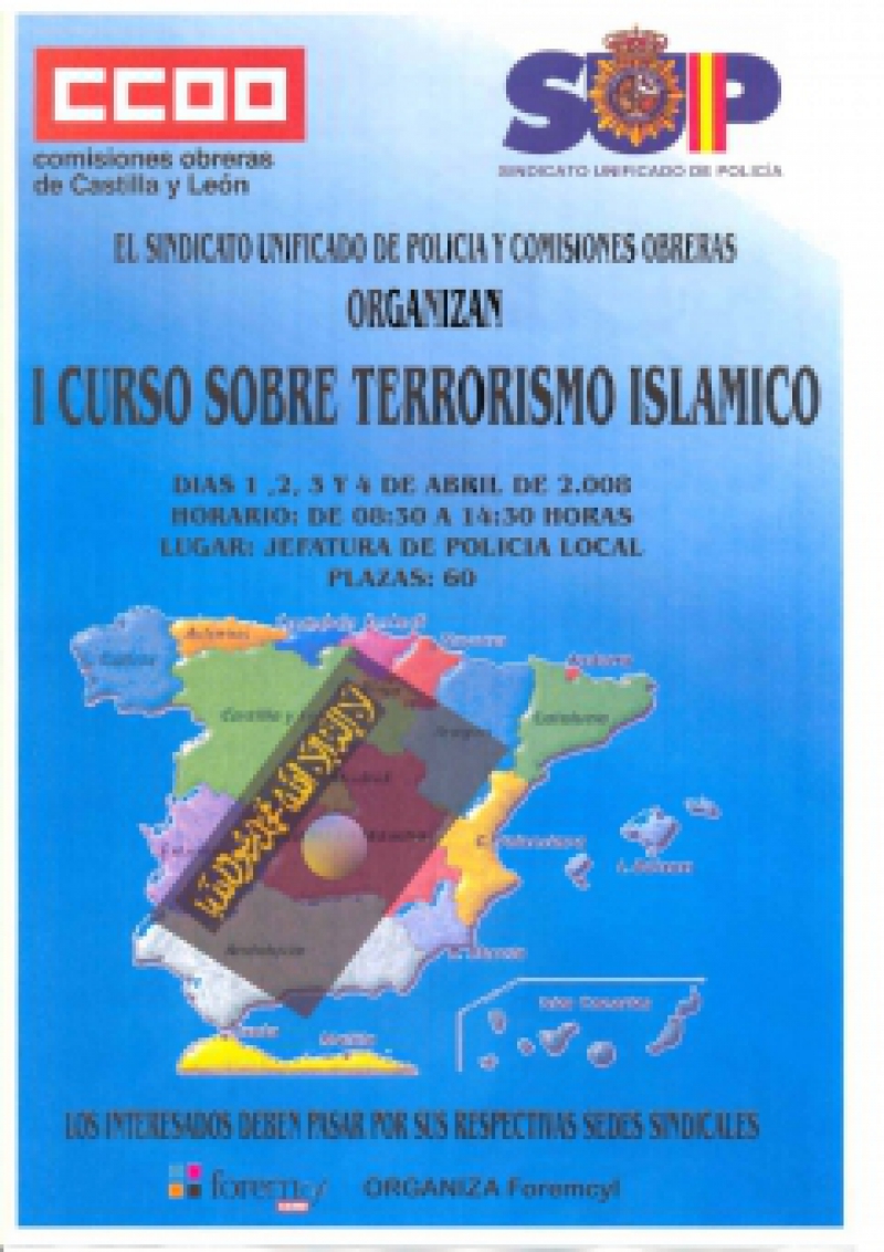 I CURSO TERRORISMO ISLÁMICO