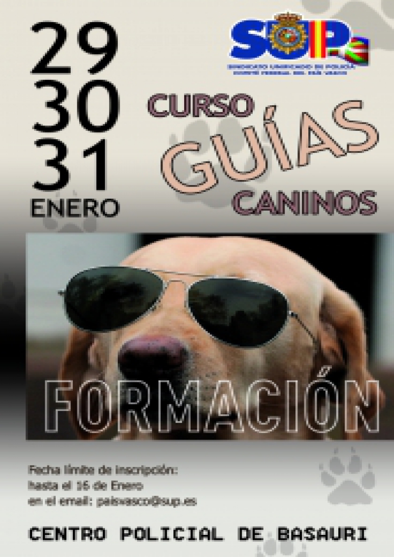 Curso Guías Caninos