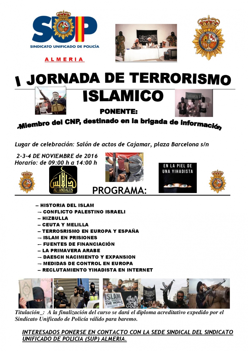 JORNADAS TERRORISMO JIHADISTA
