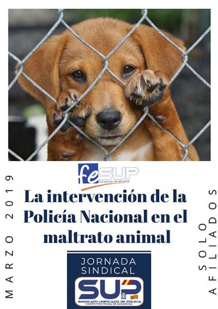 Jornada Sindical La intervención Policial en el Maltrato Animal