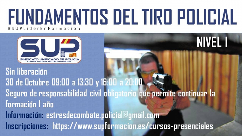 Fundamentos del tiro policial NIVEL I