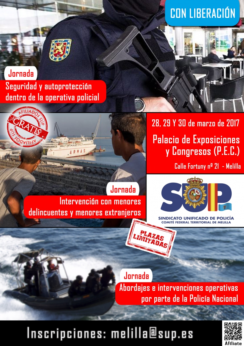 Jornada Seguridad yAutoprotección, intervencion con menores y Abordajes por Policia Nacional