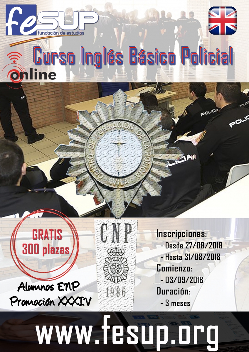 Curso Online de Inglés Policial - E. Básica XXXIV