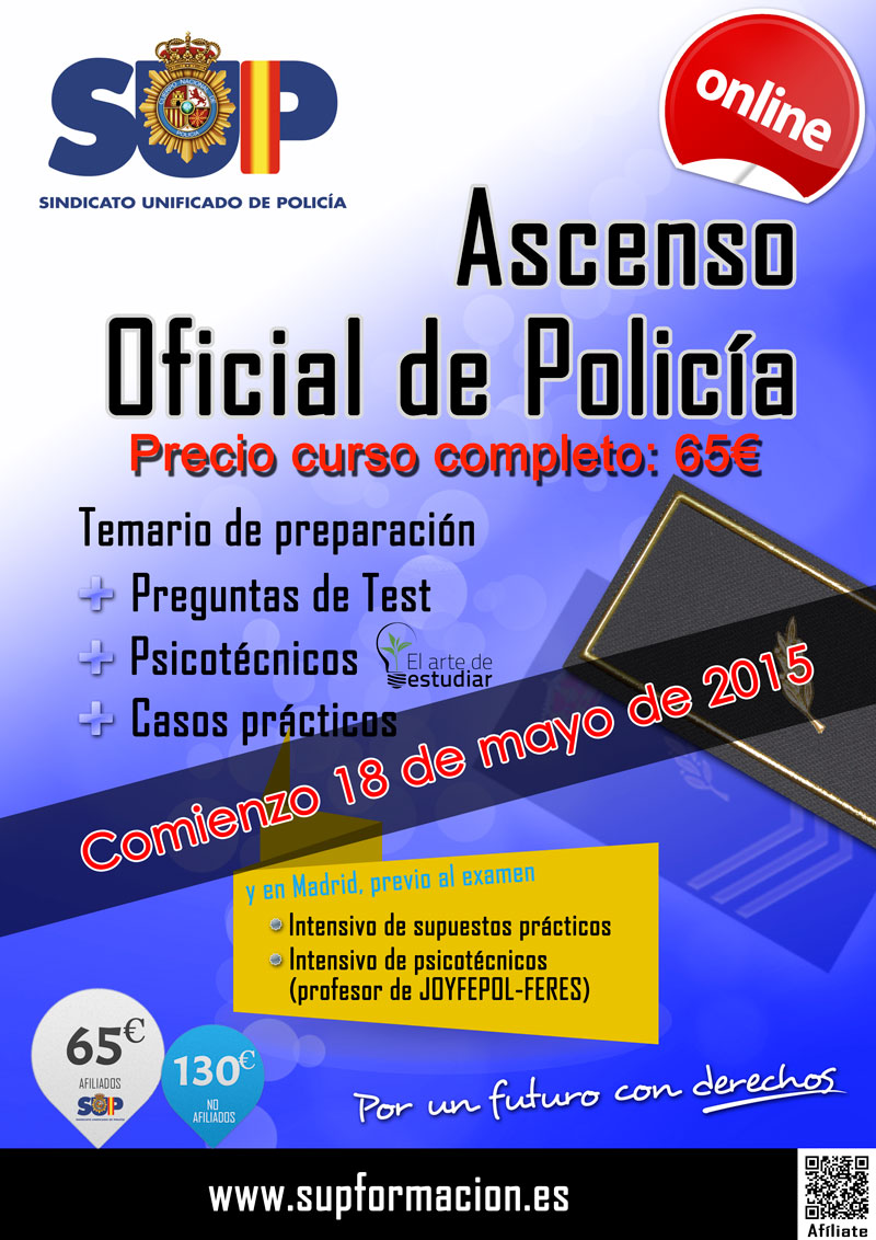 Curso de ascenso a Oficial de Policía