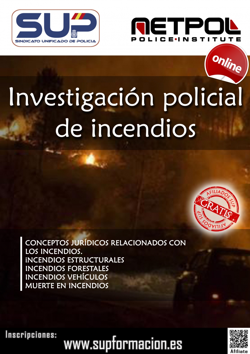 Investigación policial de incendios