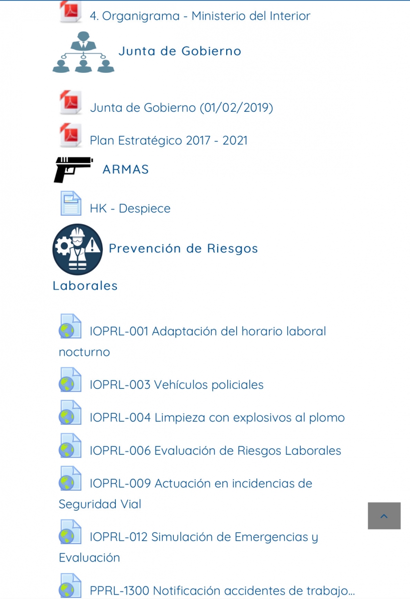 Normativa de apoyo