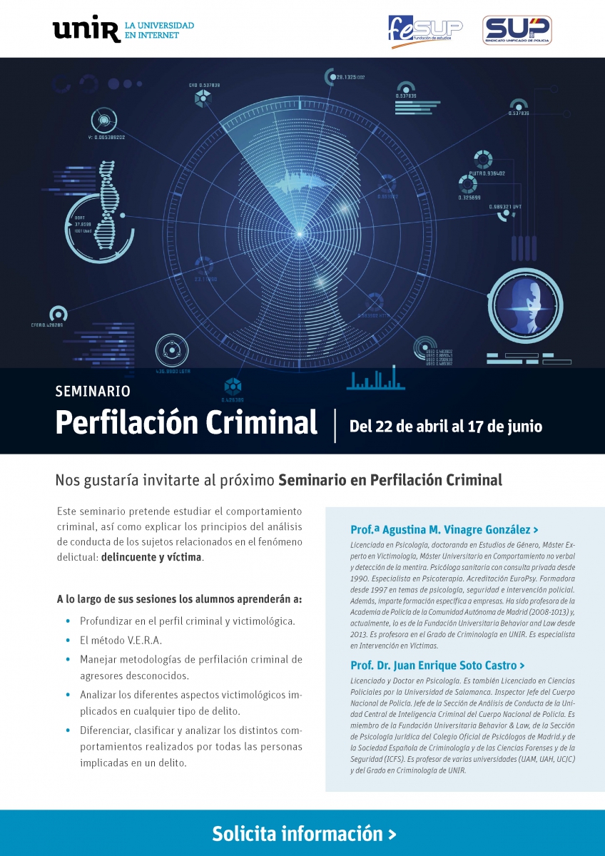 Seminario de Perfilación Criminal - UNIR