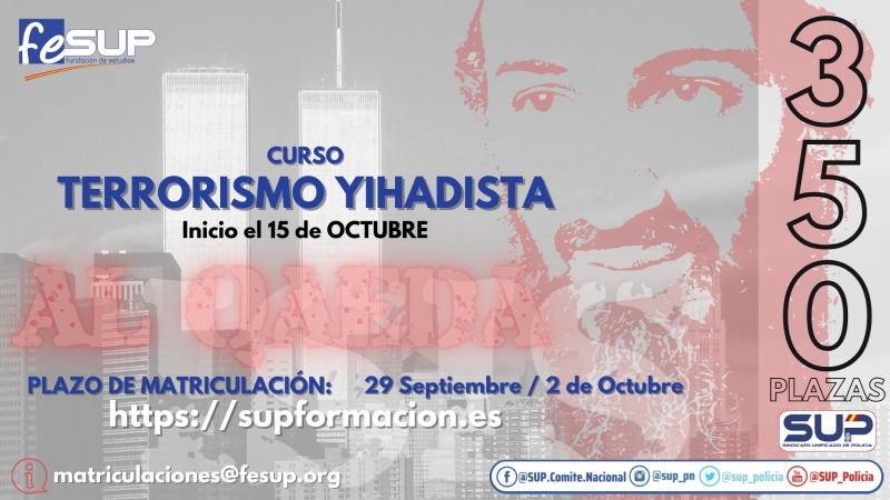 CURSO ON LINE SOBRE TERRORISMO YIHADISTA EN OCCIDENTE
