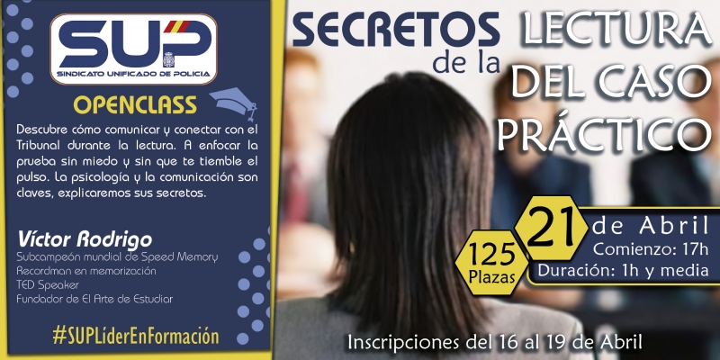 OPENCLASS: SECRETOS DE LA LECTURA DEL CASO PRÁCTICO
