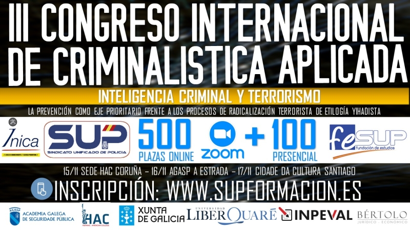 III CONGRESO INTERNACIONAL DE CRIMINALÍSTICA APLICADA