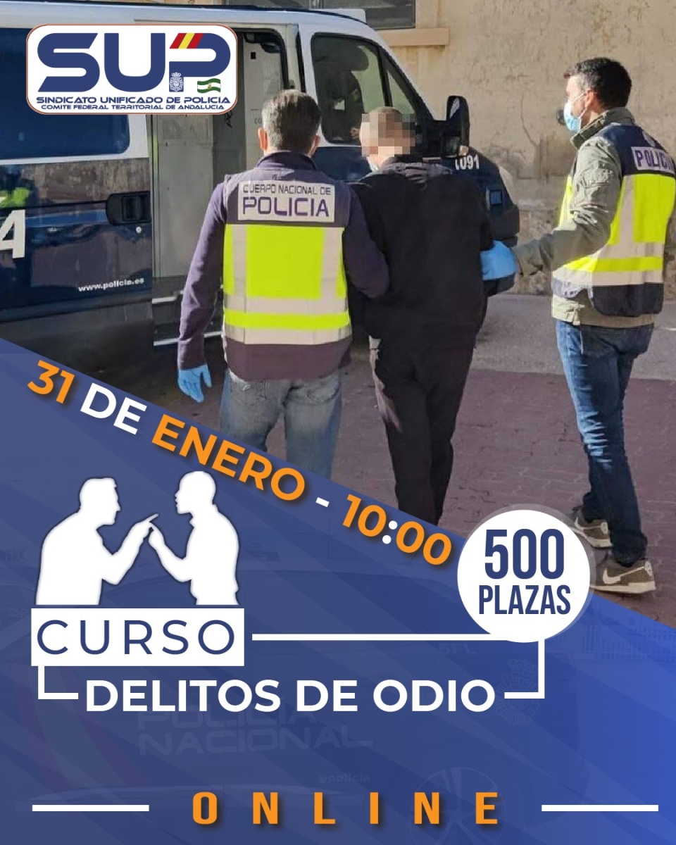 JORNADA ONLINE SOBRE DELITOS DE ODIO