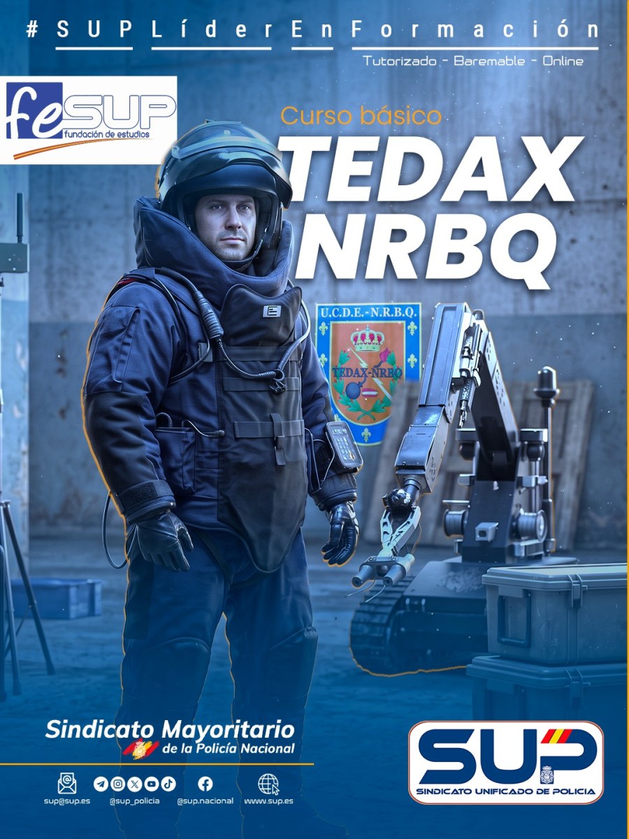 CURSO BÁSICO DE TEDAX-NRBQ ONLINE