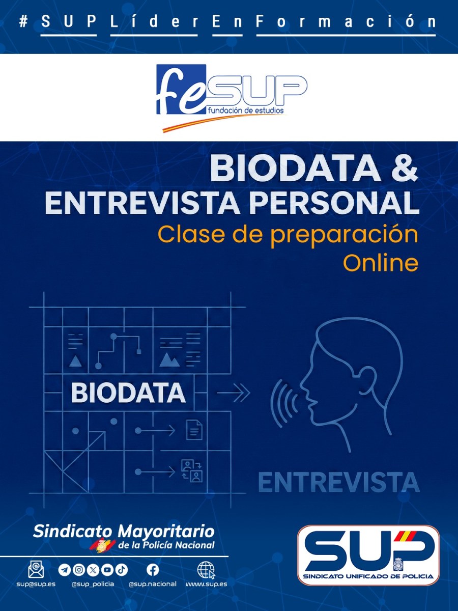 CLASE ONLINE DE BIODATA Y ENTREVISTA