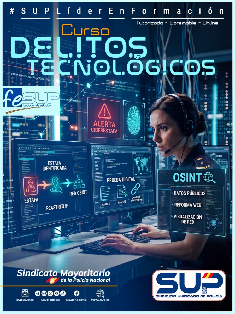 CURSO DE DELITOS TECNOLÓGICOS ONLINE