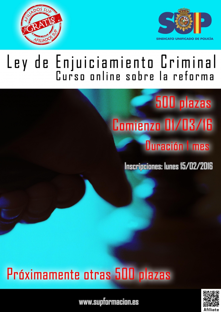 Curso de la Reforma de la LECrim (3º)
