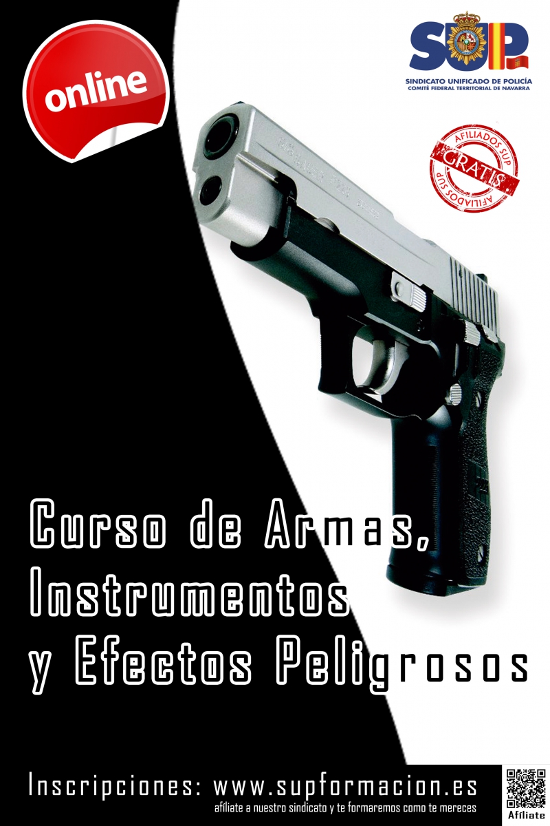 Curso de Armas, Instrumentos y Efectos Peligrosos - ENP