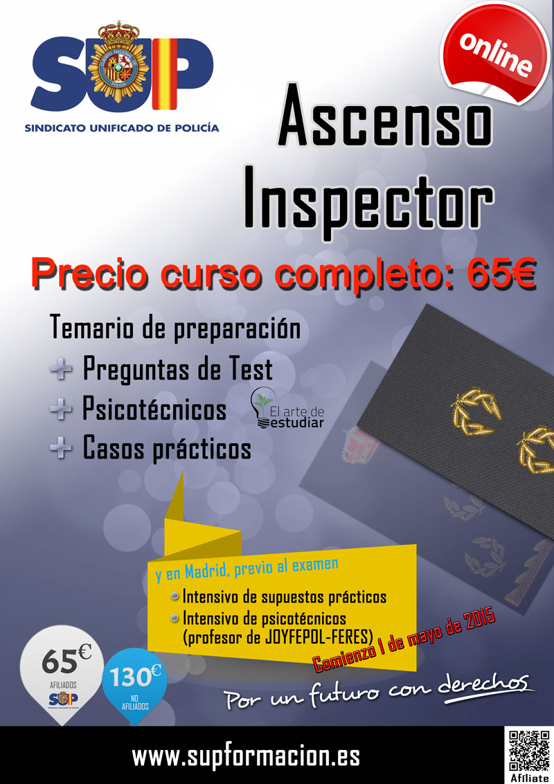 Curso de ascenso a Inspector