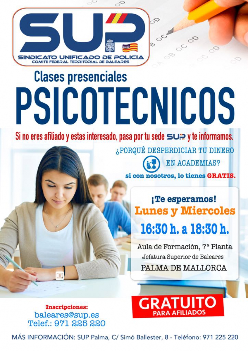 Mallorca - Psicotécnicos