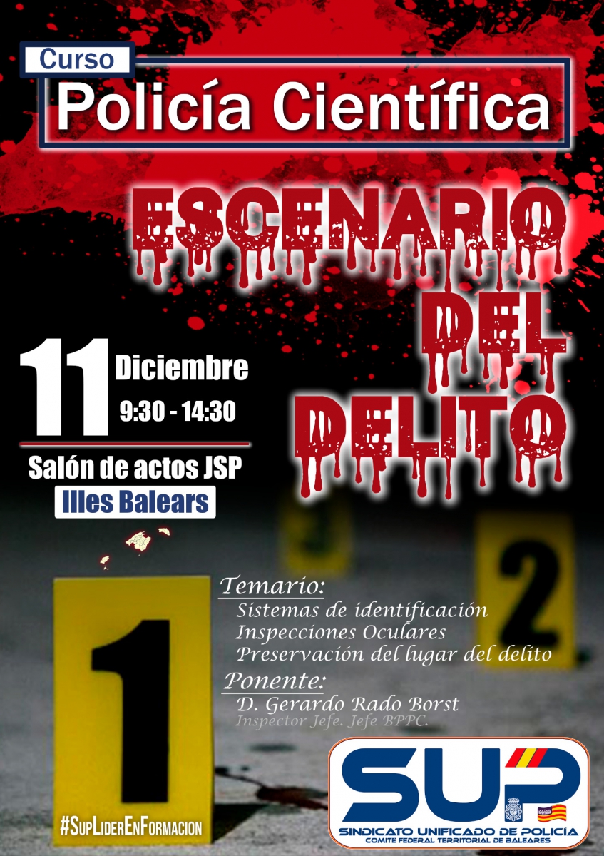 Mallorca - Policía Científica