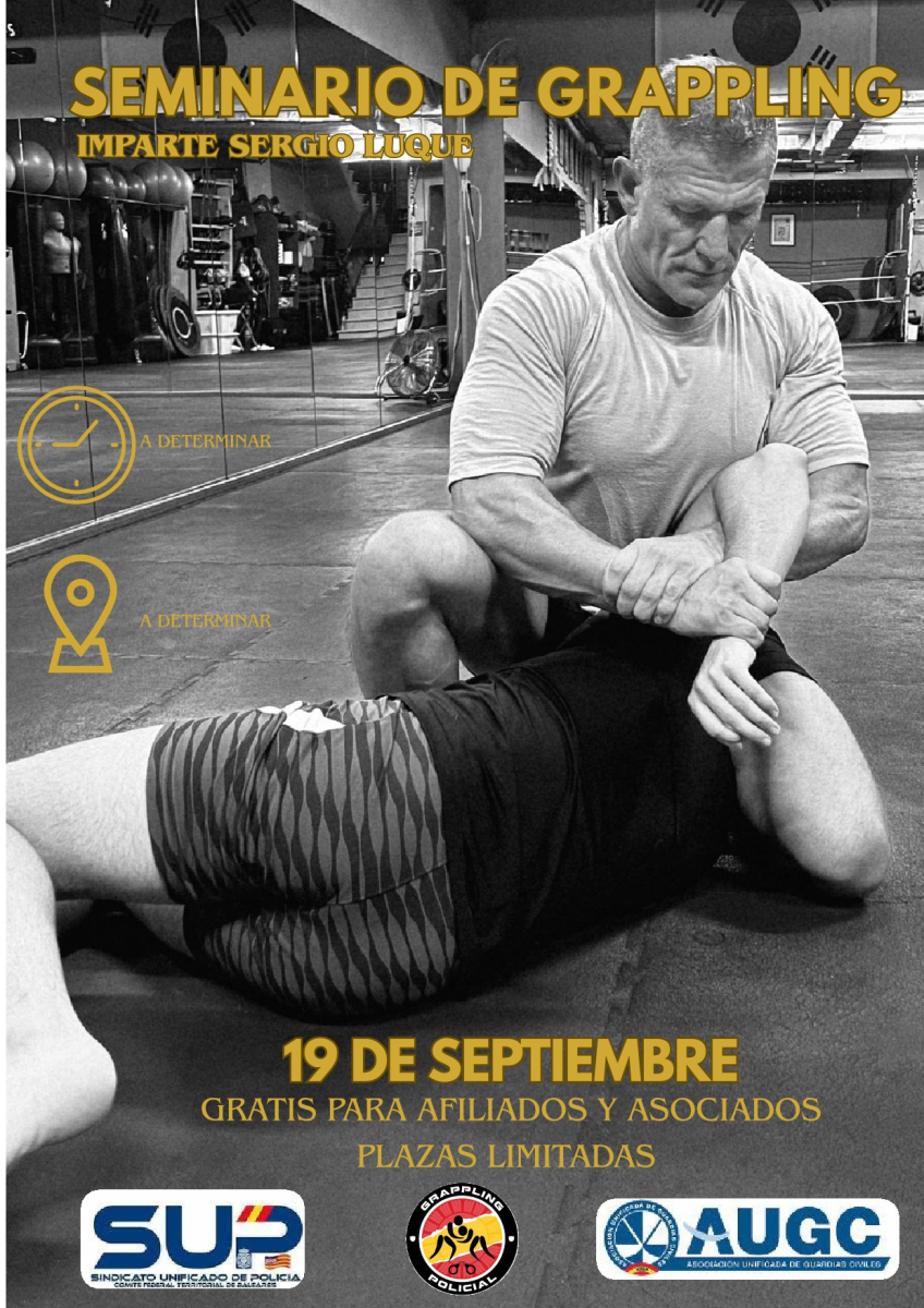 Seminario Grappling -  Sergio Luque - Mallorca