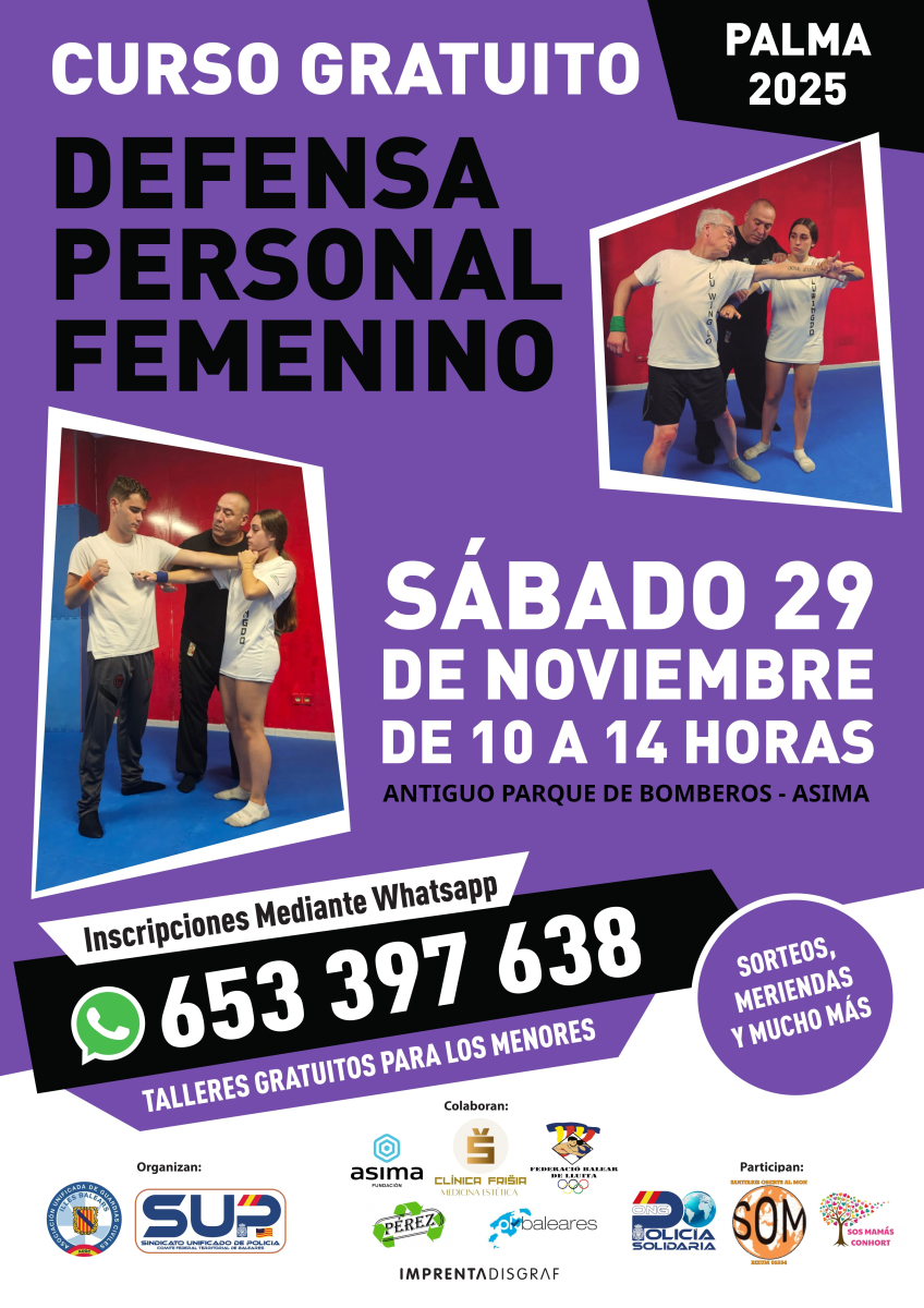Defensa Personal Femenino - Mallorca