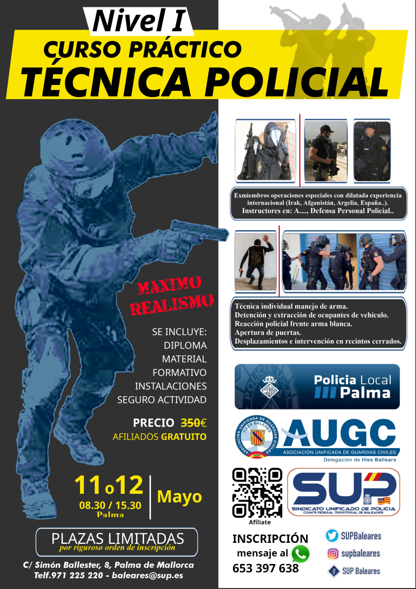 Técnica Policial - Mallorca - Nivel I