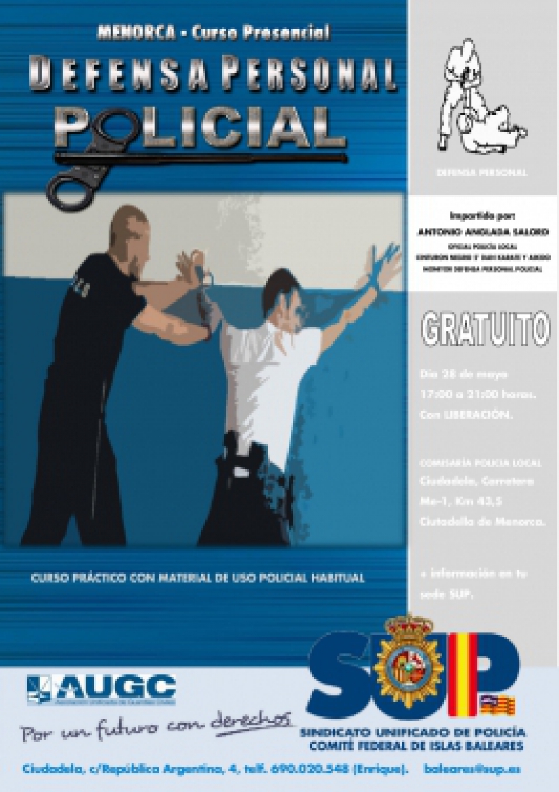 Menorca - Defensa Personal Policial