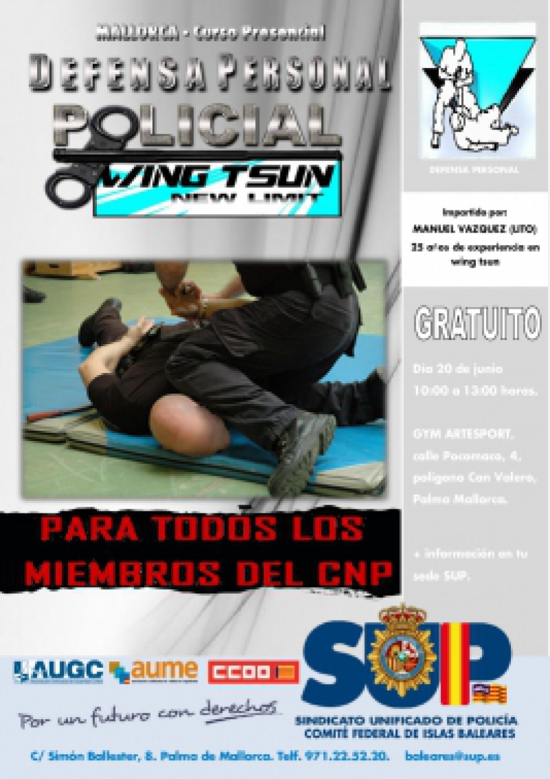 Mallorca - Defensa Policial Wing Tsun