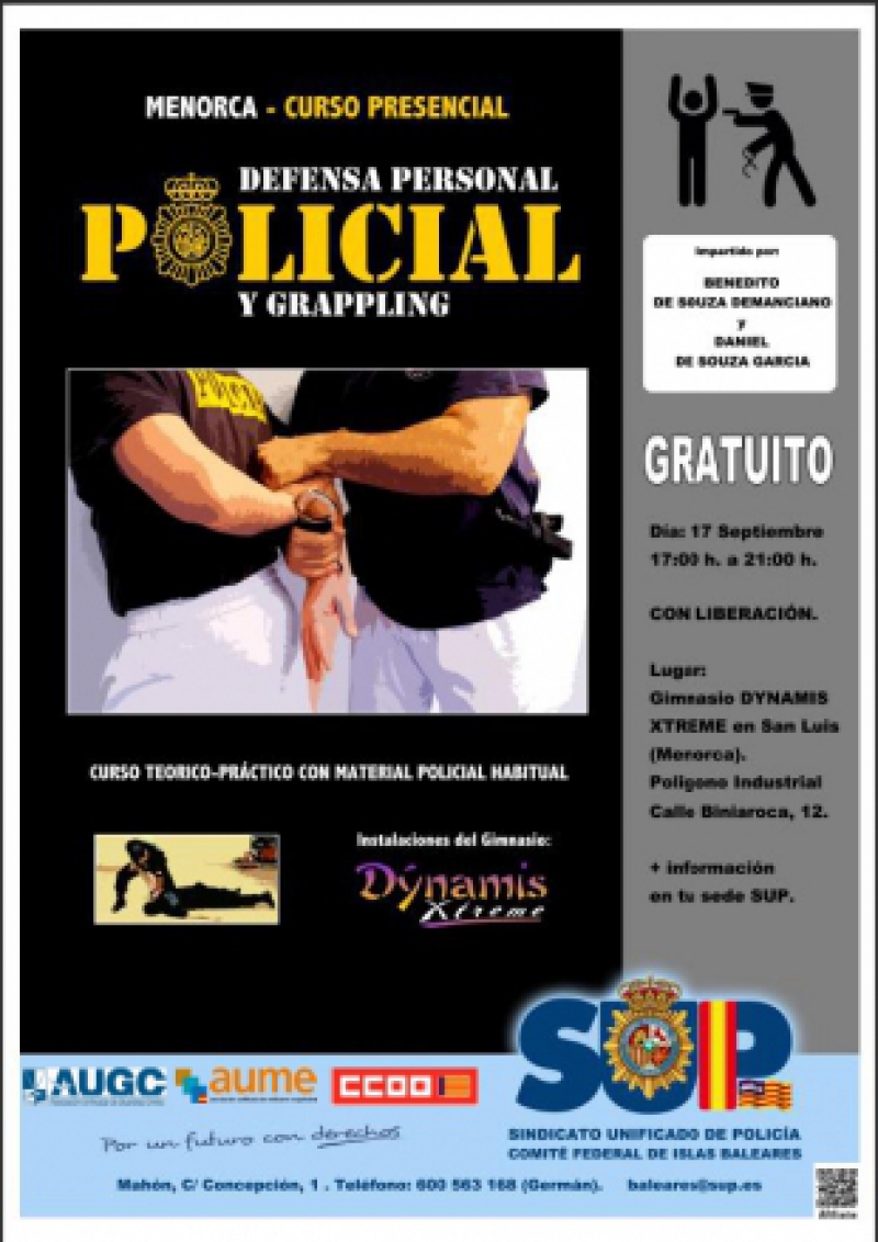 Menorca - Defensa Policial y Grappling