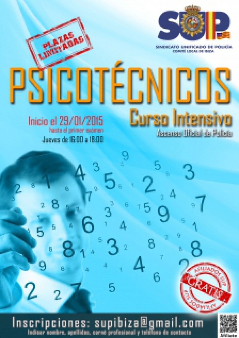 Ibiza - Intensivo Psicotécnicos para Ascenso a Oficial de Policía