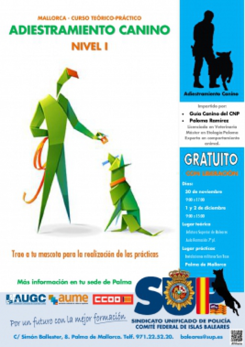 Mallorca - Adiestramiento Canino - Nivel I