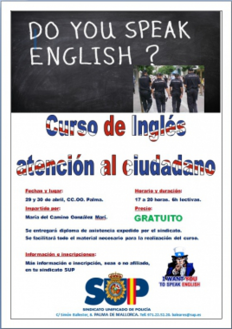 Mallorca - Inglés Atención al Ciudadano