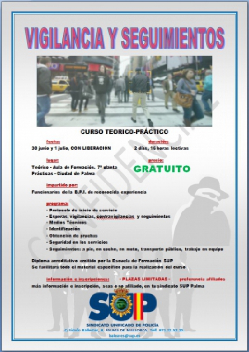 Mallorca - Vigilancia y Seguimientos
