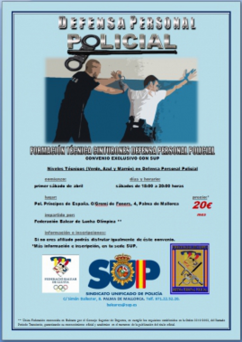 Mallorca - Defensa Personal Policial - Federación Balear de Lucha Olímpica