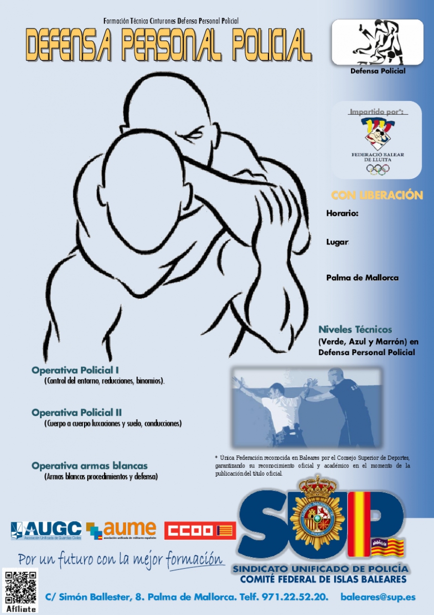 Mallorca - Defensa Personal Policial - Niveles