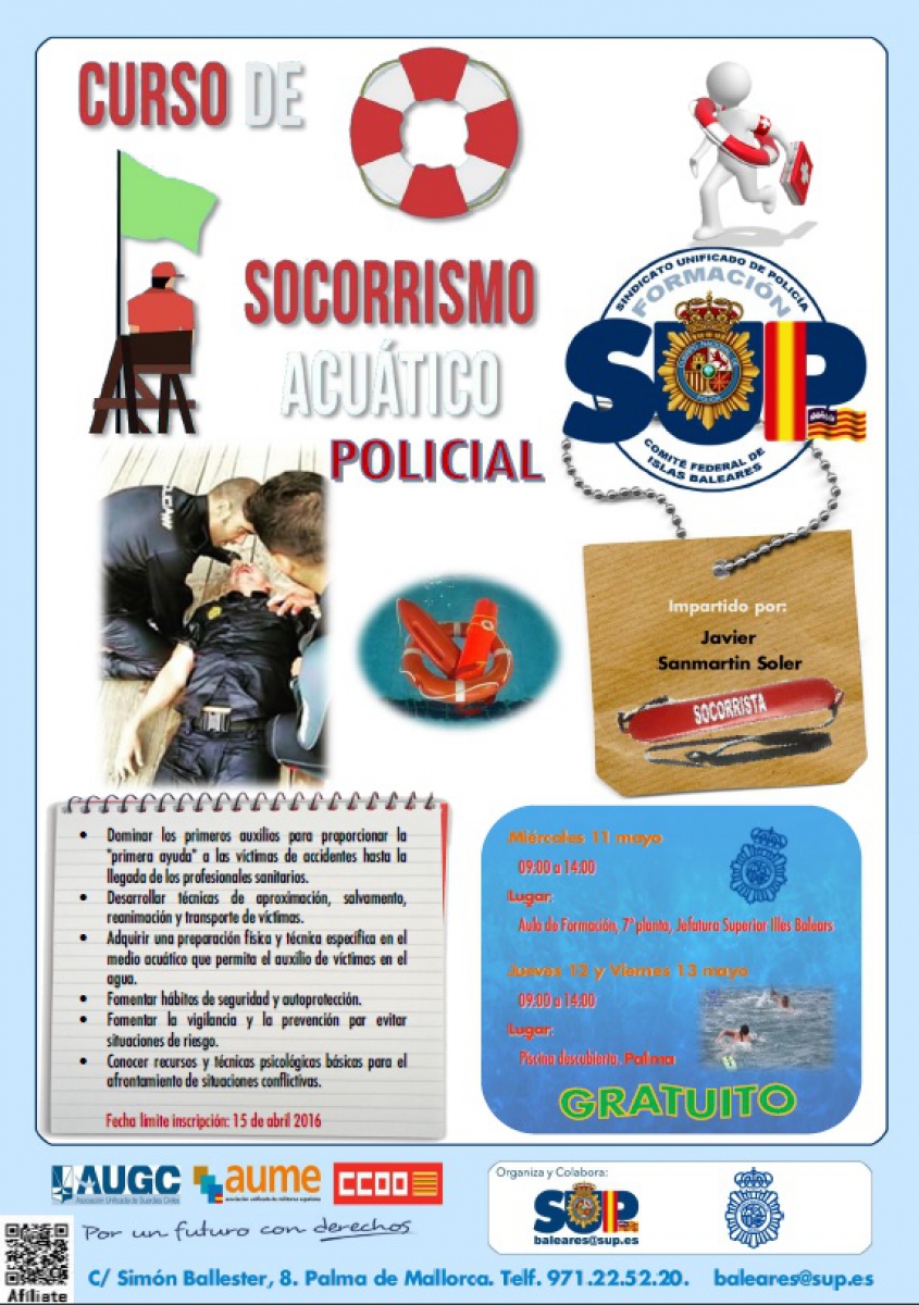 Mallorca - Socorrismo Acuático Policial